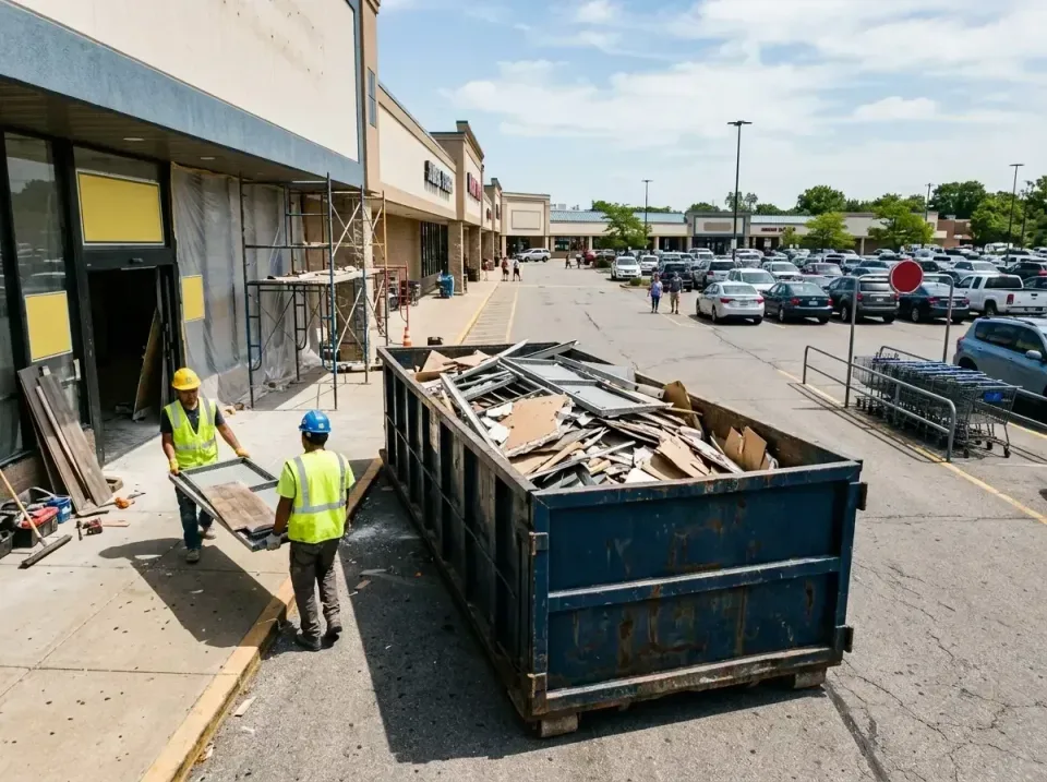 retail-store-renovation-debris-003 — frequently asked questions, Roll-off Dumpster Rentals in Sanford, NC